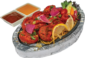 Tandoori Momo Chicken 10 pcs with Noodles