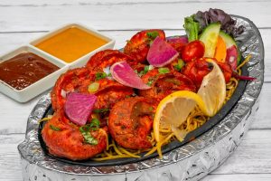 Fried Momo with noodles in Tandoori flavor